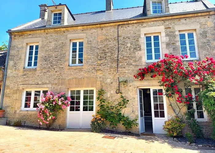 Heritage Stone House With Gourmet Breakfast - D'hotes De Charme Entre Bayeux Et Les Plages Du Debarquement